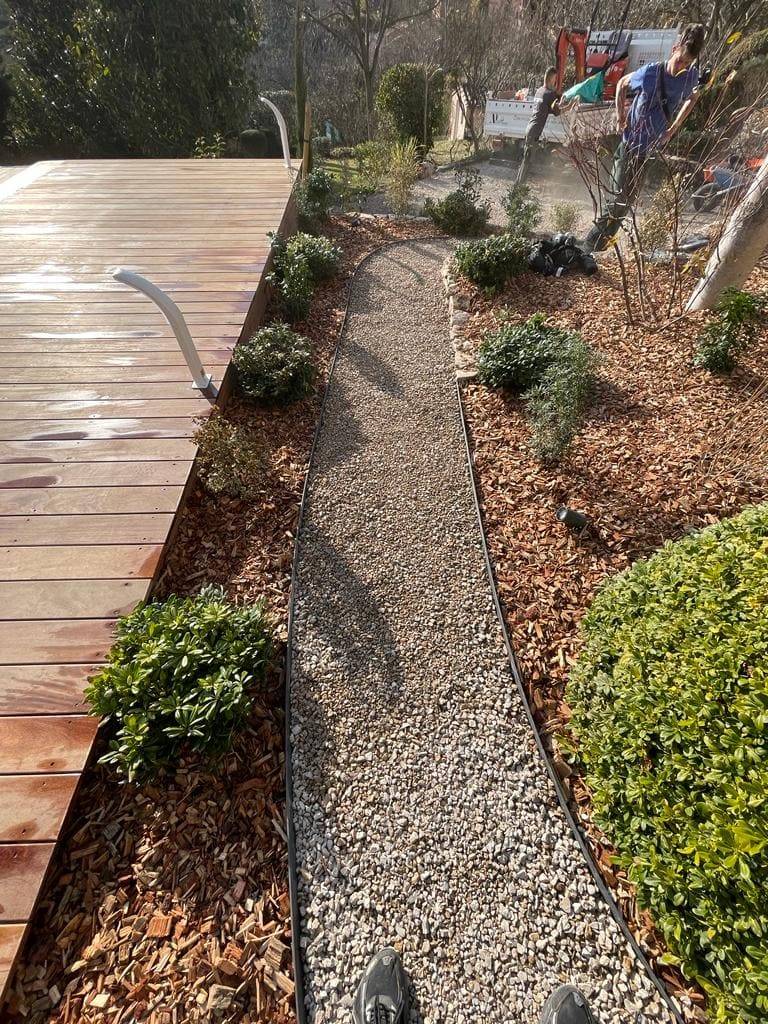 Aménagement de jardin sur Aix en Provence dans les Bouches-du-Rhône