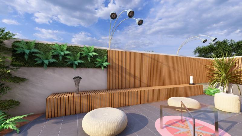 AVANT/ APRES.  UNE ETUDE PAYSAGERE A PEYROLLES EN PROVENCE dans les bouches du Rhône