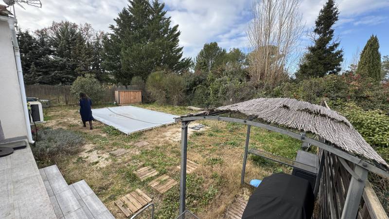 Création d’un jardin méditerranéen à Trets (13)