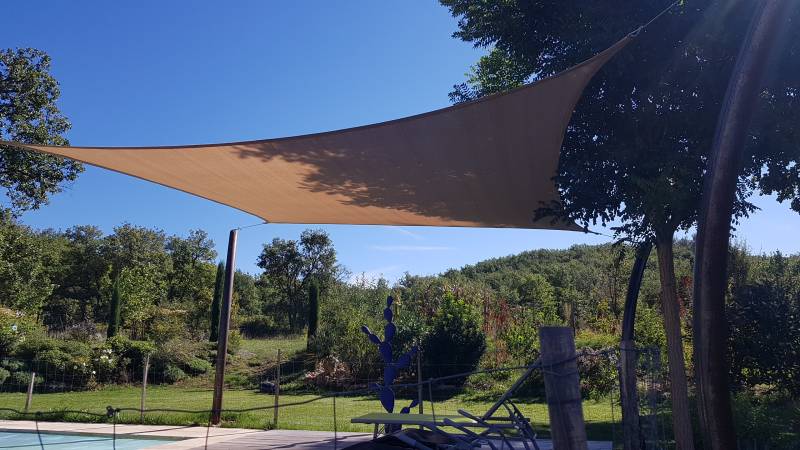 Visite d'une propriété au jardin épuré à Rians dans le Haut-Var