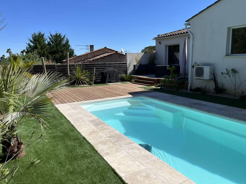 Création d’un jardin méditerranéen à Trets (13)