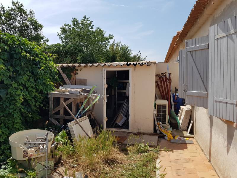 AVANT/ APRES.  UNE ETUDE PAYSAGERE A PEYROLLES EN PROVENCE dans les bouches du Rhône