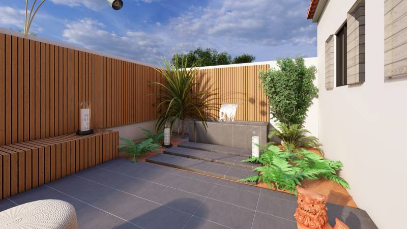 AVANT/ APRES.  UNE ETUDE PAYSAGERE A PEYROLLES EN PROVENCE dans les bouches du Rhône