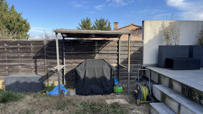 Création d’un jardin méditerranéen à Trets (13)