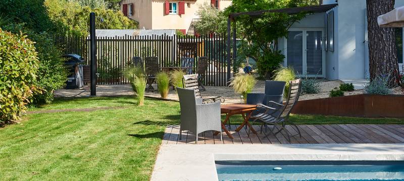 Création de jardin pour une maison à Rians