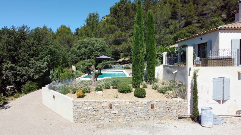 Aménagement de jardin au pied de la Sainte Victoire