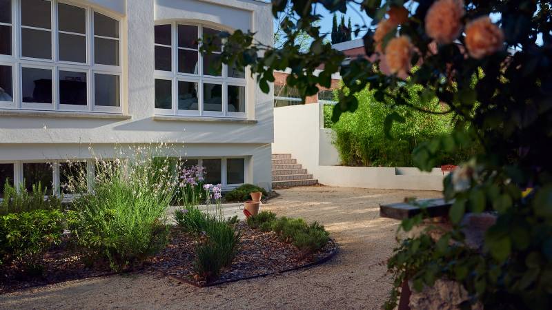 Rénovation d'un jardin dans un Château du 18e siècle à Ventabren
