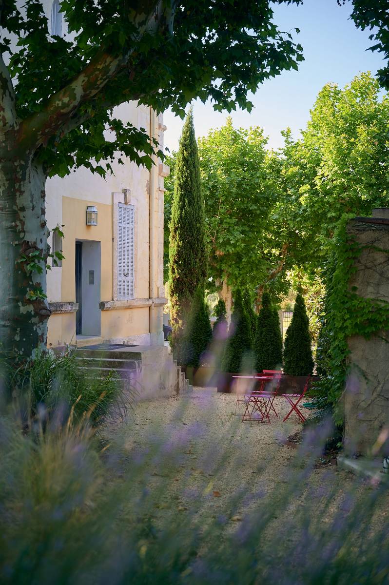 Rénovation d'un jardin dans un Château du 18e siècle à Ventabren