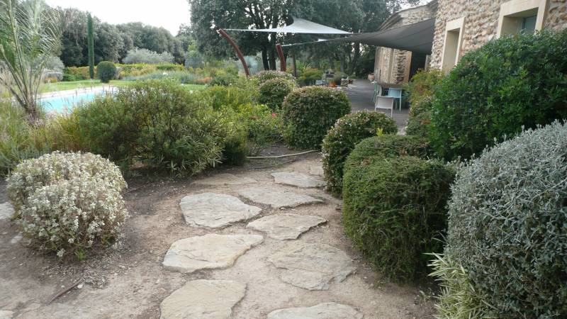 Création d'un jardin sec à Artigues dans le var