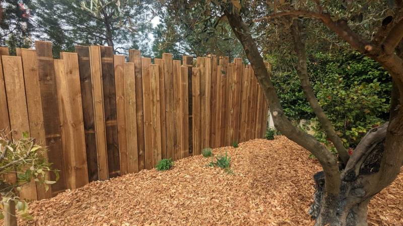 Aménagement d'un jardin à Aix en Provence dans les Bouches du Rhône