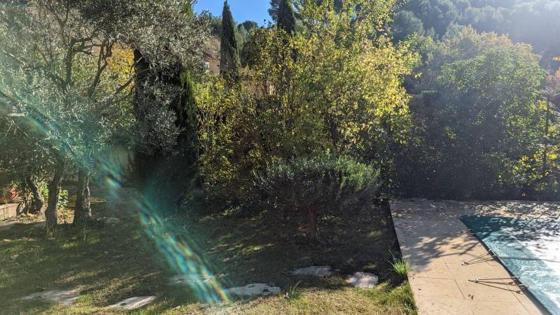 Aménagement d'un jardin à Aix en Provence dans les Bouches du Rhône