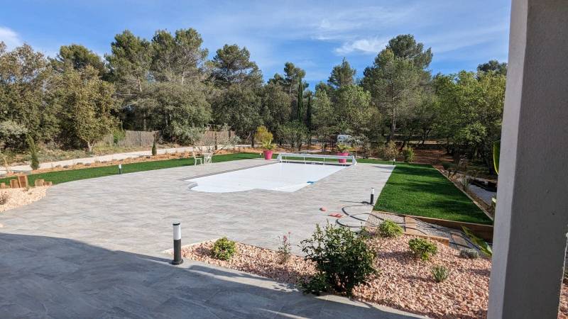 Aménagement de jardin à Jouques dans les Bouches-du-Rhône