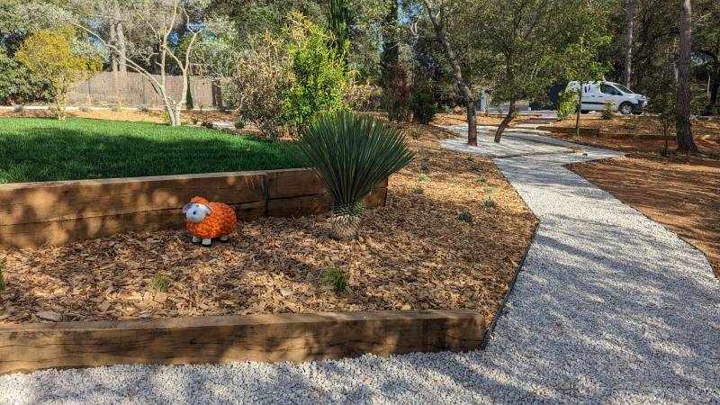 Aménagement de jardin à Jouques dans les Bouches-du-Rhône