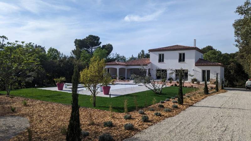 Aménagement de jardin à Jouques dans les Bouches-du-Rhône