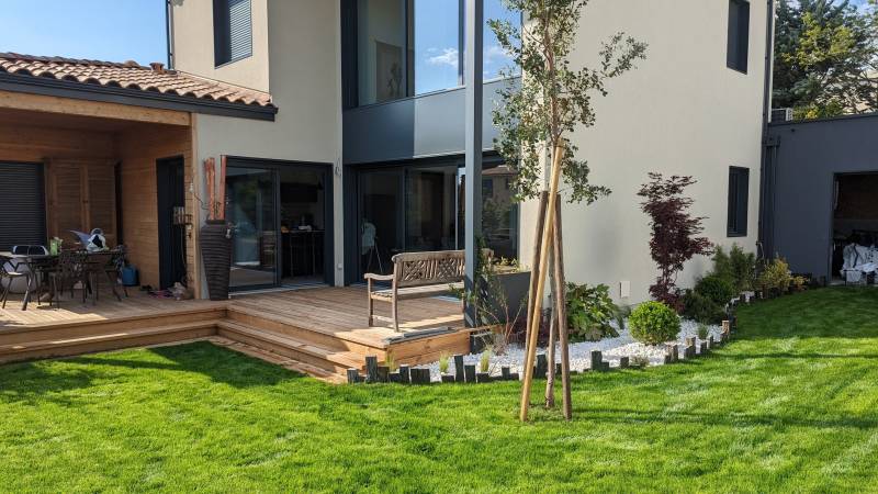 Création de jardin zen à venelles dans les bouches du Rhône