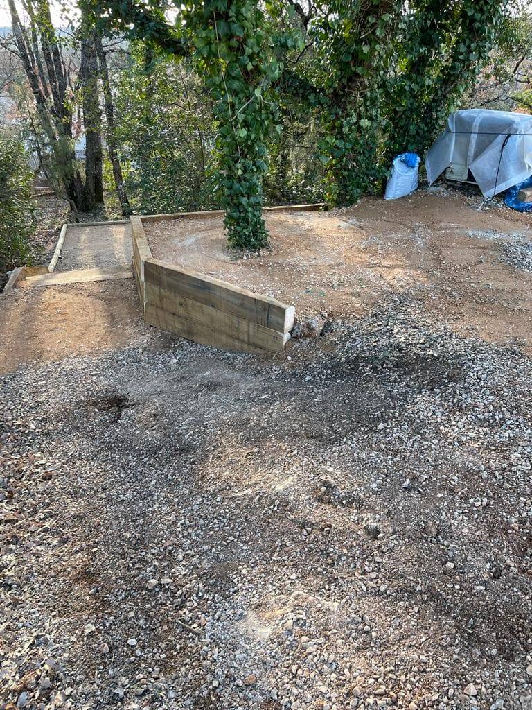 Création d'un Jardin Provençal à la Verdière dans le Var