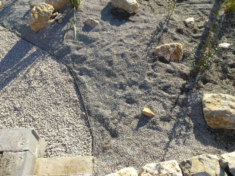 Aménagement d'un jardin à Vinon-sur-Verdon dans le Var