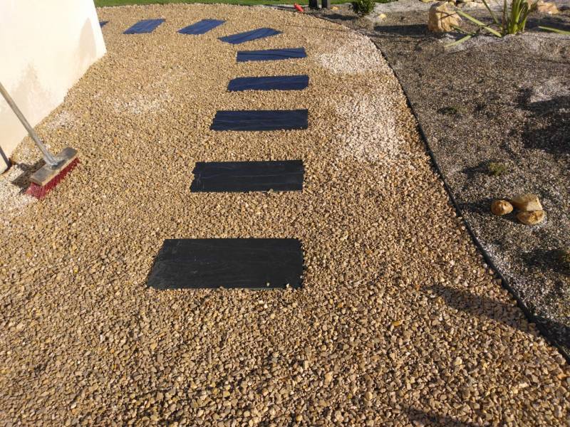 Aménagement d'un jardin à Vinon-sur-Verdon dans le Var