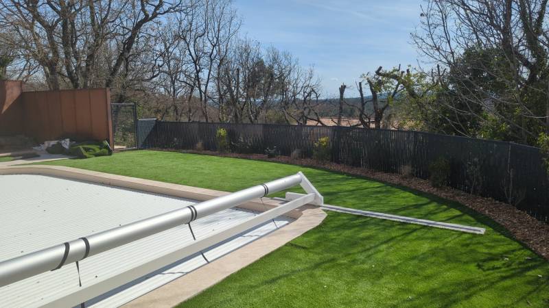 Aménagement d'un jardin à la Verdière à côté de Rians