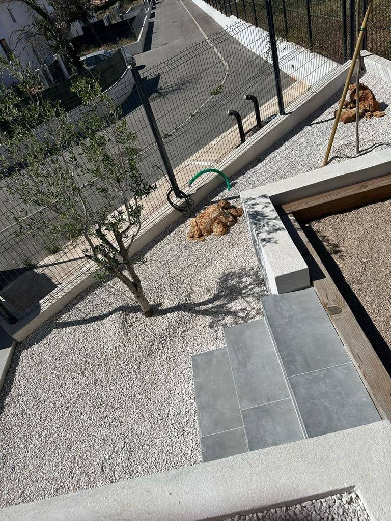 Aménagement d'un jardin à Brignoles dans le Var