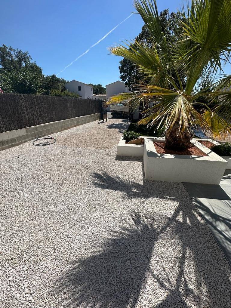 Aménagement d'un jardin à Brignoles dans le Var