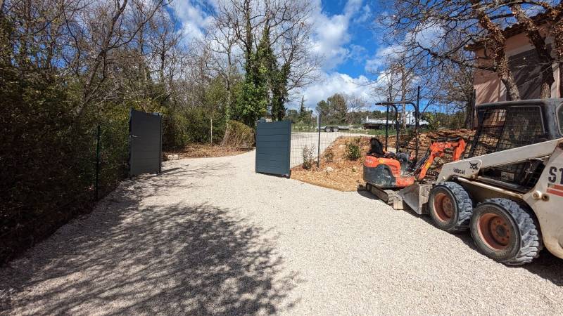 Aménagement de jardin à la Verdière dans le Var