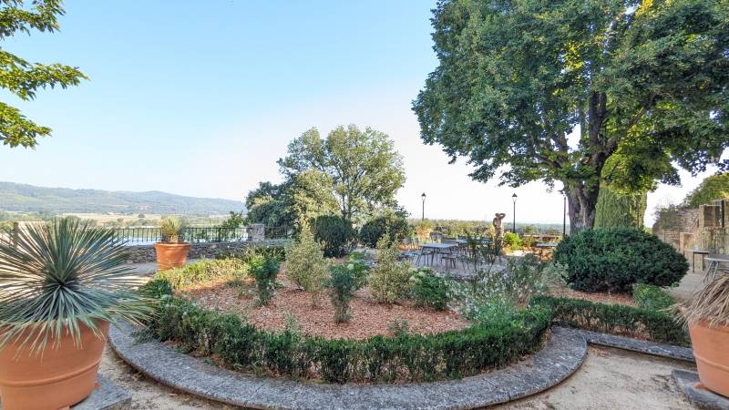 Aménagement d'un jardin à St Paul lez Durances dans les Bouches-du-Rhône
